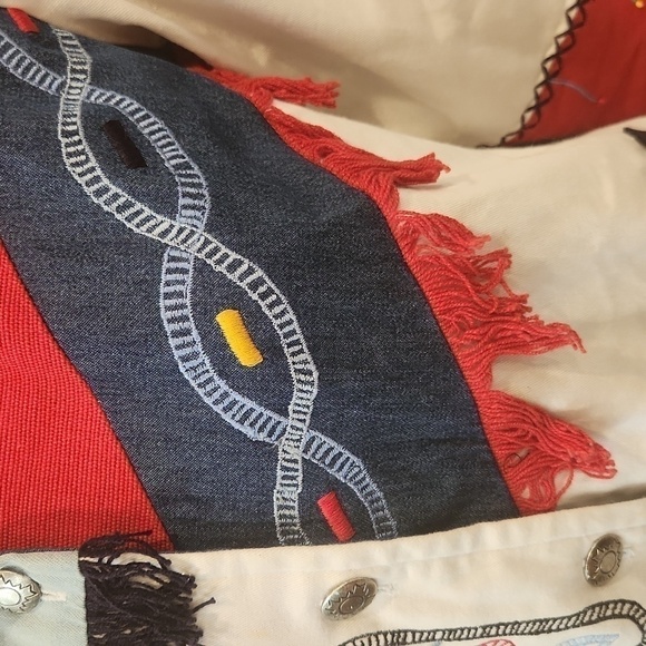 INDIGO Moon western patchwork jacket - Picture 8 of 13